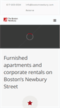 Mobile Screenshot of bostonnewbury.com