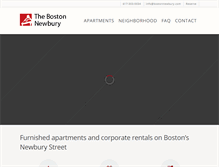 Tablet Screenshot of bostonnewbury.com